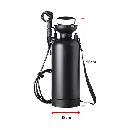 Portable 12L Camping Shower - 10 Spray Modes & Lock Switch 11