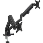 Dual Arm Monitor Desk Mount Bracket Spring Assisted 17–32 Inch Full Motion