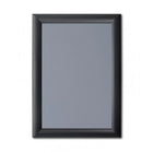 A1 2pc Aluminium Snap Poster Frame Wall Mount Sign Holder Black