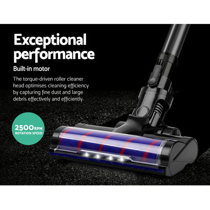Devanti Stick Vacuum Cleaner Motorised Roller Brush Head 5