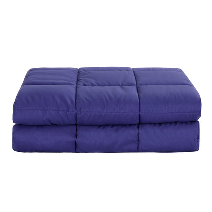 Giselle Bedding Weighted Blanket 6.8kg Kids Adults Heavy Gravity Relax Calm Blue 3