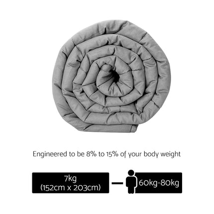 Giselle Weighted Blanket 7KG Deep Relax 2