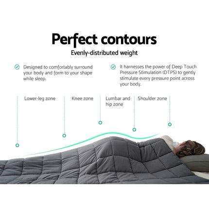 Giselle Weighted Blanket 9KG Adult 4