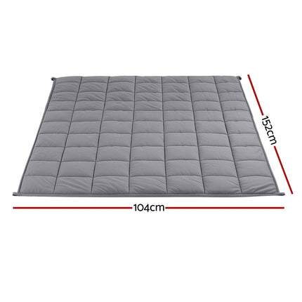 Giselle Bedding Weighted Blanket Fleece Sherpa Heavy Blanket 4.5KG 3