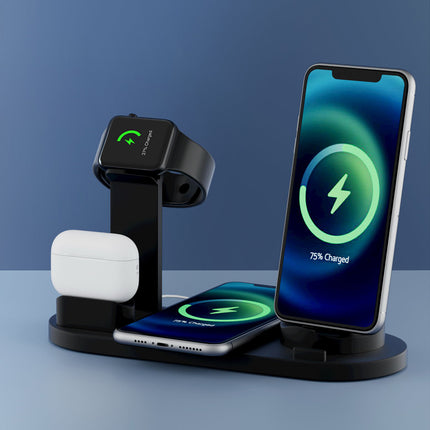 Devanti 4 in 1 Wireless Charger Multi-function Station for Phone Airpod iWatch 15W 7