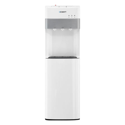 Devanti 3 Taps Water Cooler Dispenser Bottom Loading Dispenser Chiller Filter Purifier 3