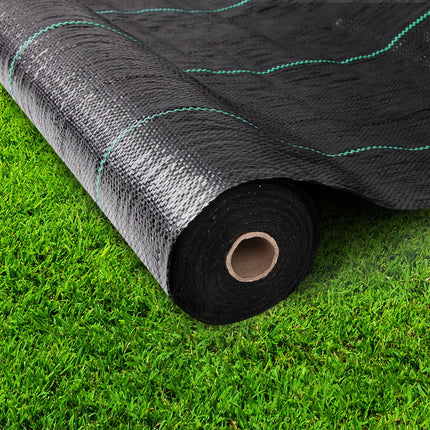 Instahut 0.915x50m Weed Mat Weedmat Control Plant 7