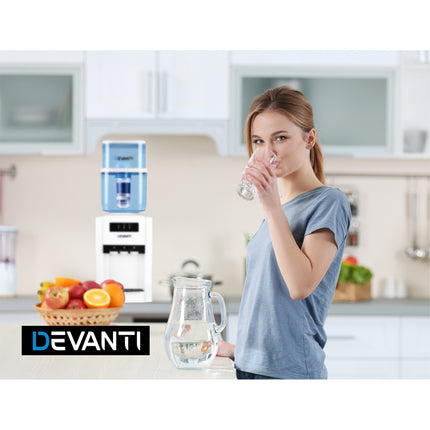 Devanti Water Cooler Dispenser 22L Filter Bottle 7