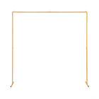 2M Backdrop Stand Wedding Background Decoration Party Flower Balloon Display Golden