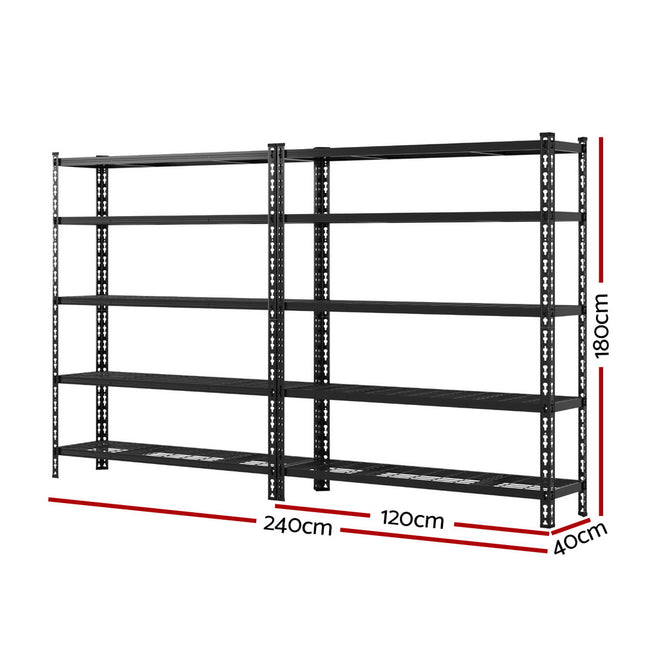 1.8MX2.4M Giantz Garage Shelving Warehouse Rack 2