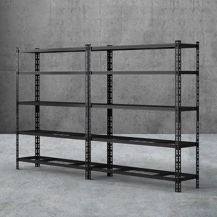 1.8MX2.4M Giantz Garage Shelving Warehouse Rack 7
