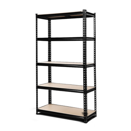 Giantz 1.5M Garage Shelving Warehouse Rack Pallet Racking Storage Shelve Black 7