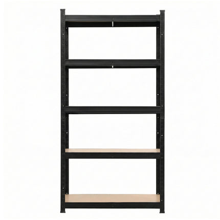 Giantz Garage Shelving 1.6X0.8m Warehouse Shelves Storage Rack Pallet Racking Black 4
