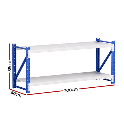 Giantz 2Mx0.9M Warehouse Shelving Garage Rack 2