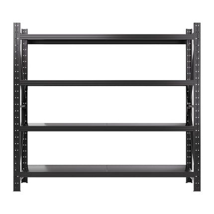 Giantz 2Mx1.8M Garage Shelving Warehouse Rack Pallet Racking Storage Shelf Black 3