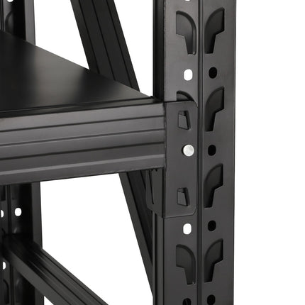 Giantz 2Mx1.8M Garage Shelving Warehouse Rack Pallet Racking Storage Shelf Black 4