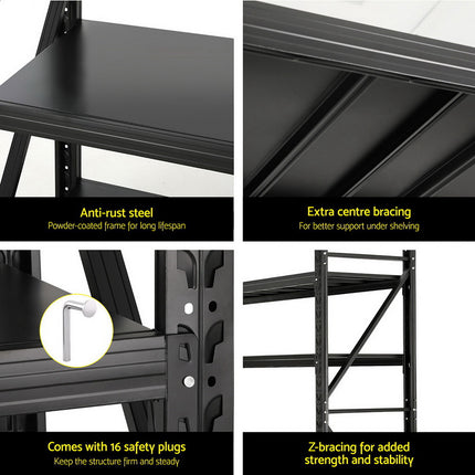Giantz 2.4Mx2M Warehouse Shelving Garage Rack 6