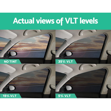 Giantz Window Tint Film Black Commercial Car Auto House Glass 152cm x 30m VLT 35% 3