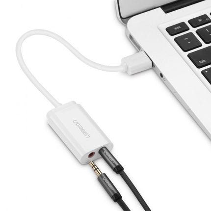 UGREEN USB 2.0 External 3.5mm Sound Card Adapter (30143) 3