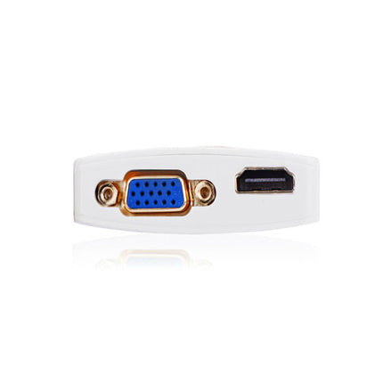 UGreen Mini Display Port to HDMI & VGA Dual Converter Premium ABS case (10427 ) 4
