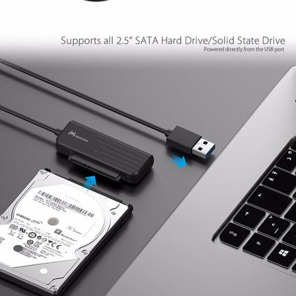 Simplecom SA205 Compact USB 3.0 to SATA Adapter Cable Converter for 2.5" SSD/HDD 4